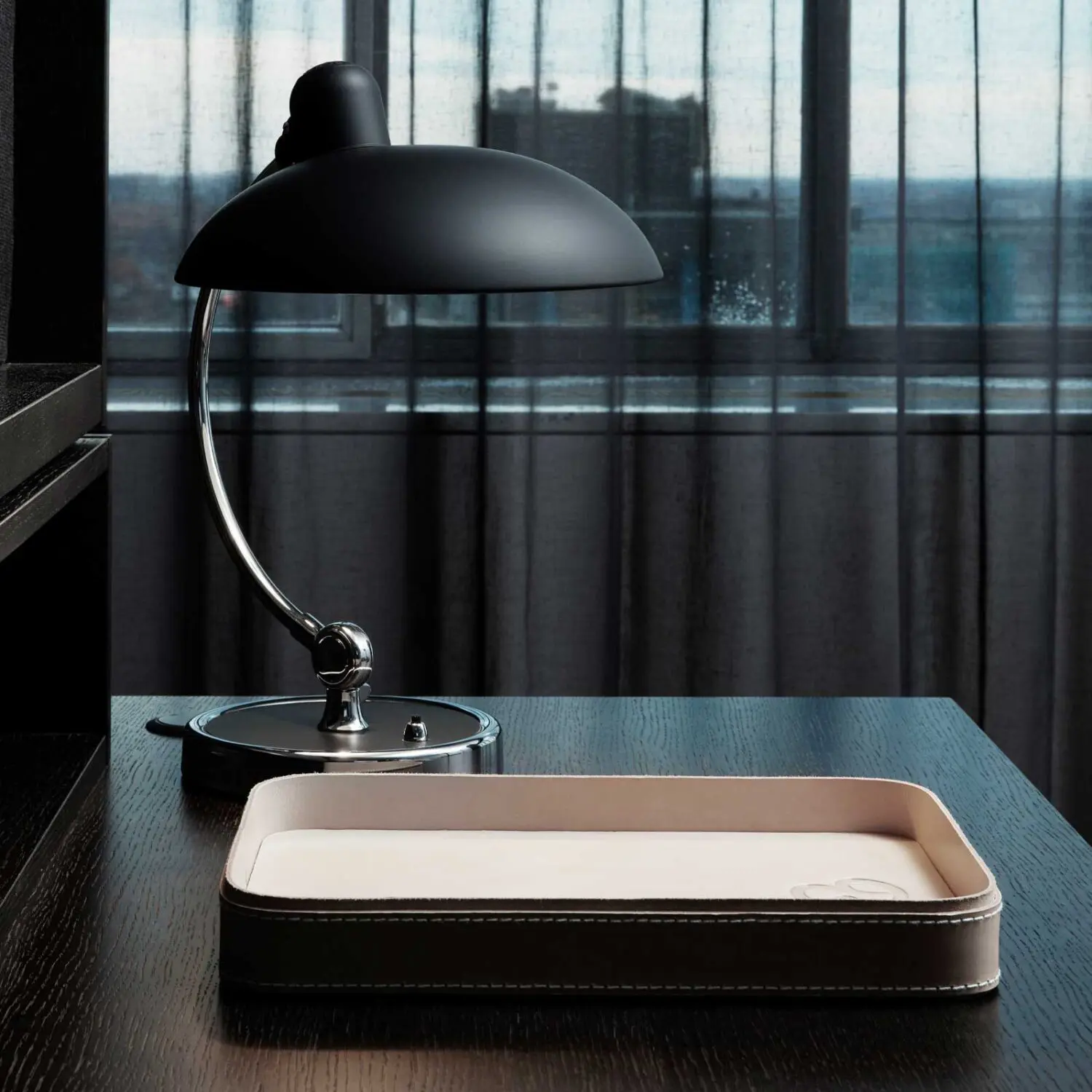 Fritz Hansen Tischleuchte Kaiser Idell - Luxus Schwarz – Bild 2