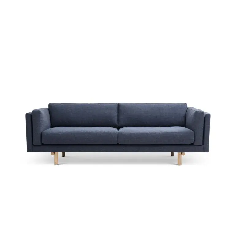 Erik Jorgensen EJ288 Sofa - 2,5 Sitzer - Blau