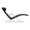 Lange Production FK 87 Grasshopper Chair - Schwarz Leder