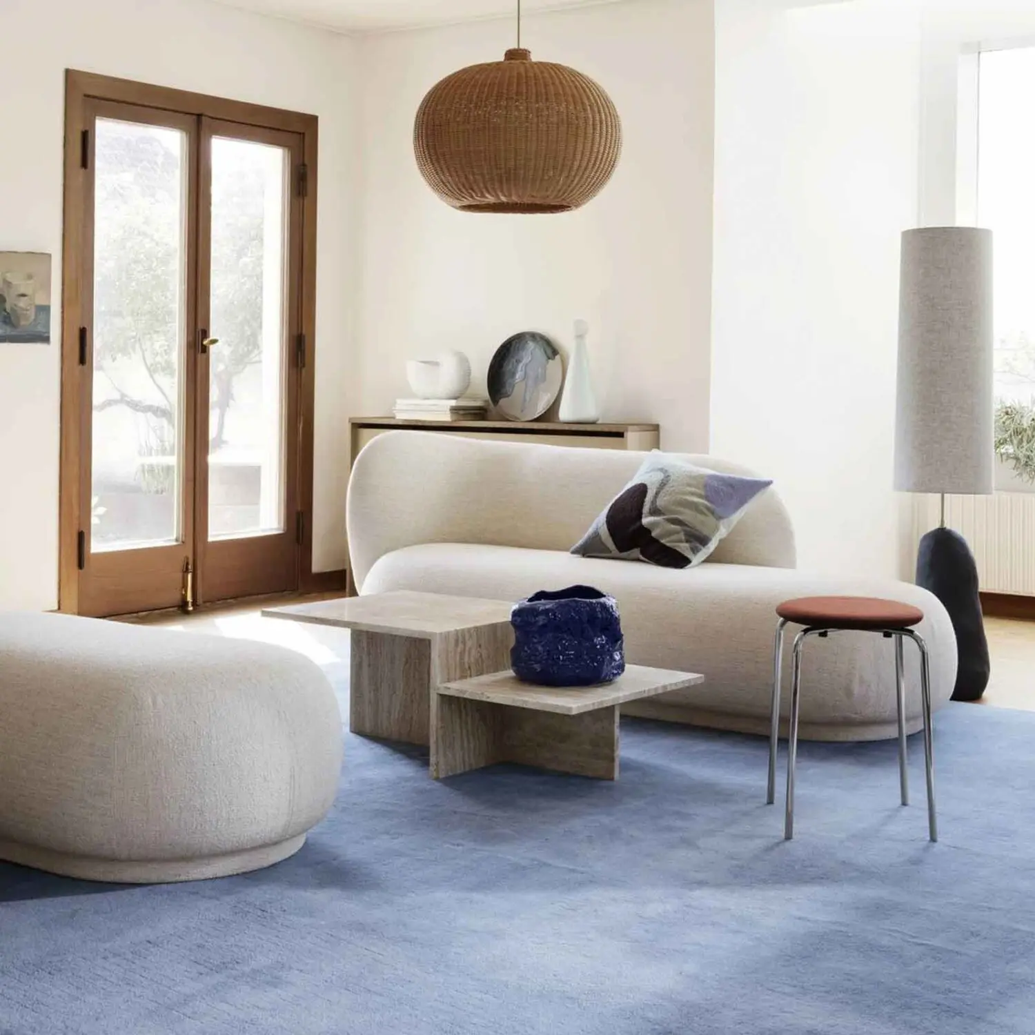 Ferm Living Rico Divan Boucle Sofa - sand – Bild 2