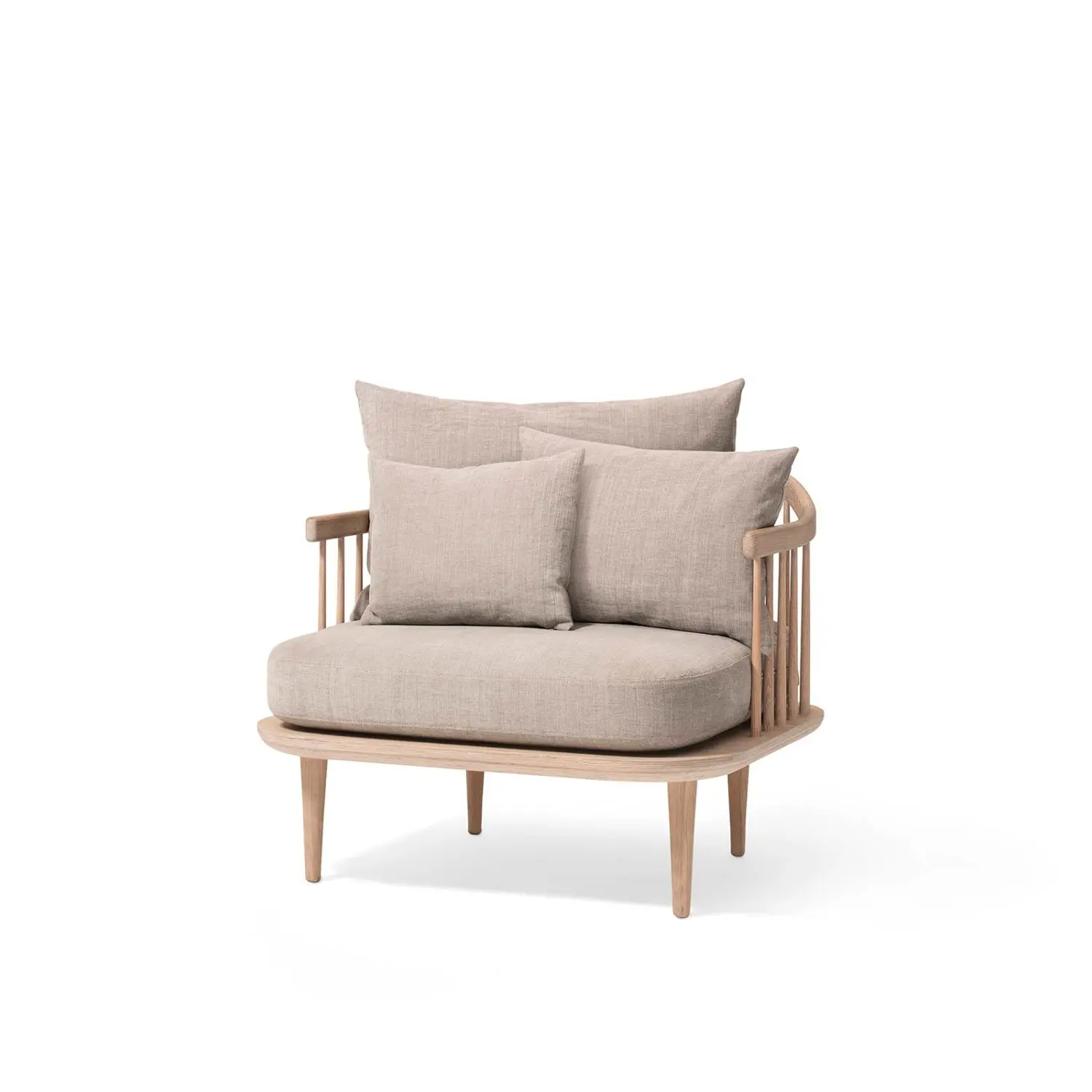 &tradition Sessel Fly SC1 - Grau/Beige