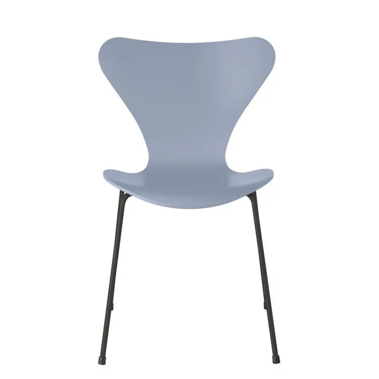 Fritz Hansen Stuhl Serie 7 - lackiert, Lavender Blue