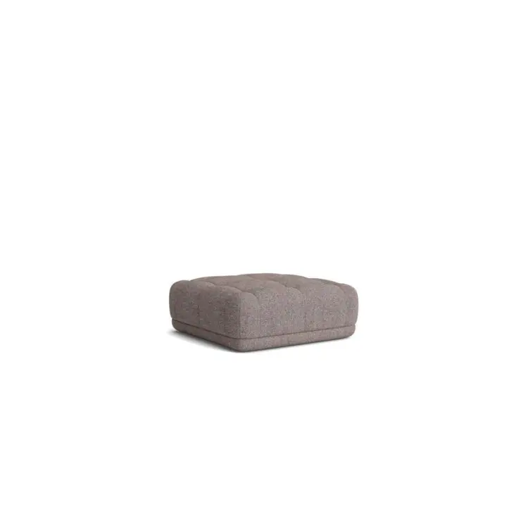 HAY Quilton Ottoman – graubraun