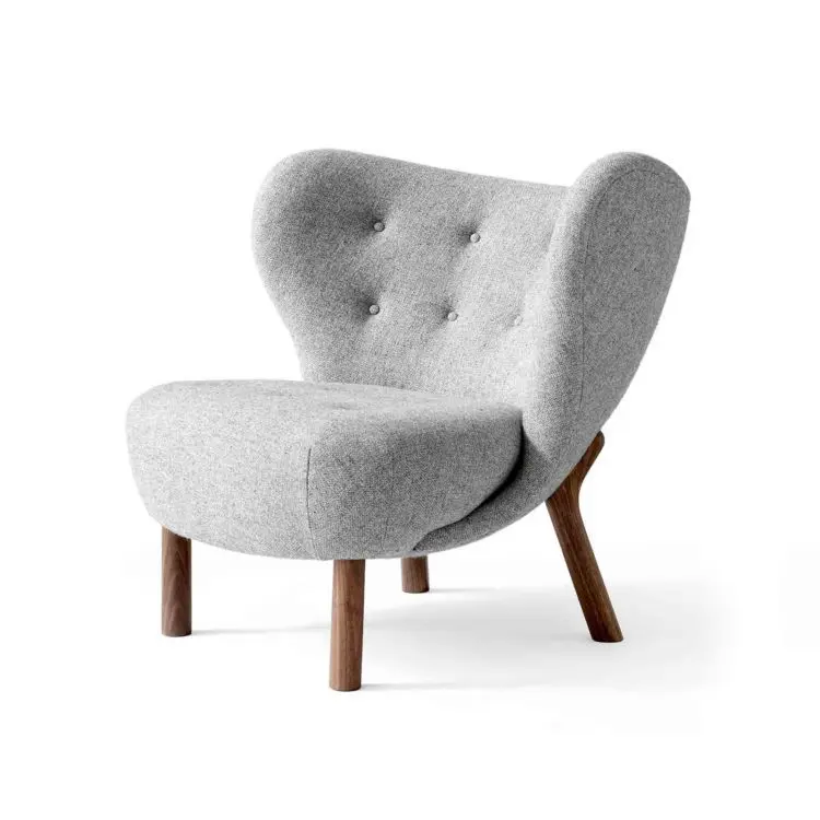 &tradition Sessel Little Petra VB1 - Grau