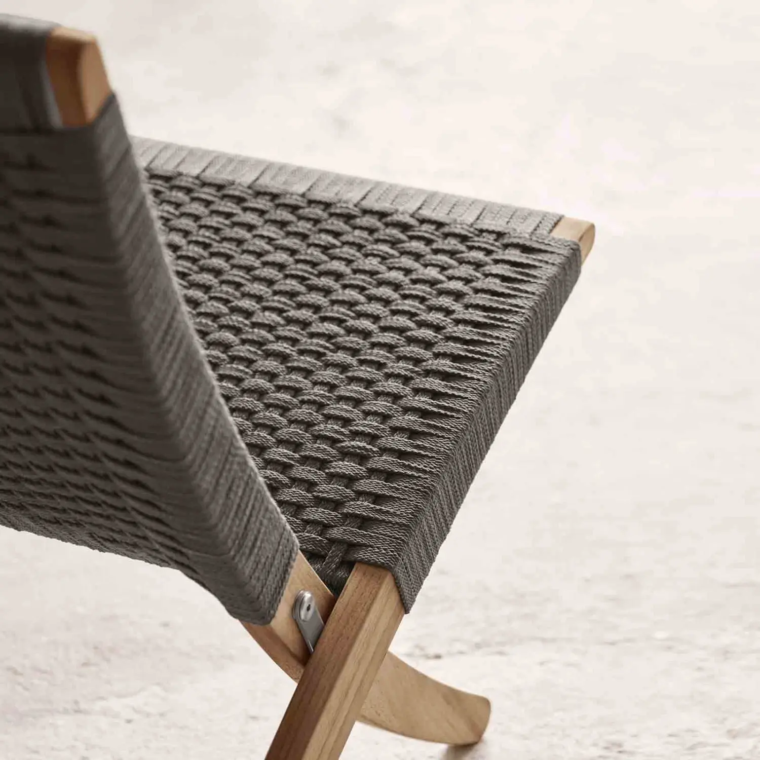 Carl Hansen Cuba Chair Outdoor - Dunkelgrün, Teak unbehandelt – Bild 3