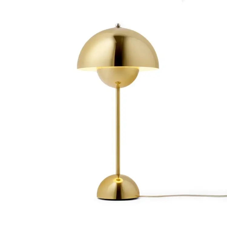 &Tradition - Tischleuchte Flowerpot Verner Panton VP3 - Messing