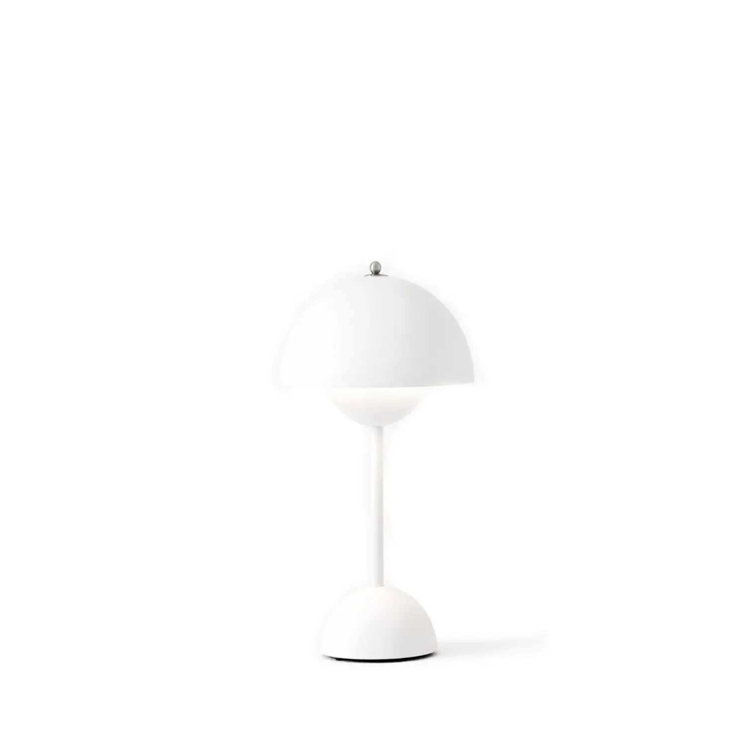 &Tradition - Tischleuchte Flowerpot Verner Panton VP9 - Matt White