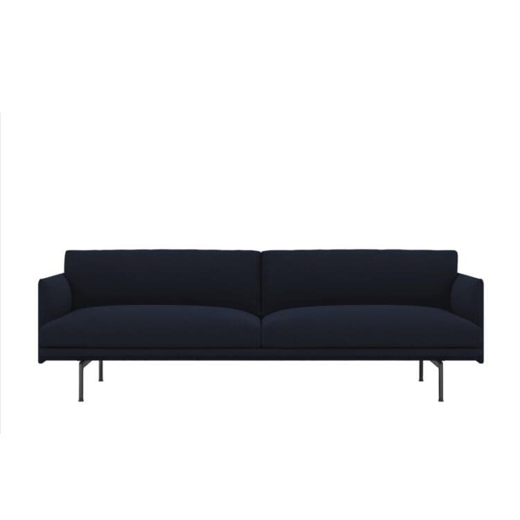 Muuto Sofa Outline 3-Sitzer Vidar